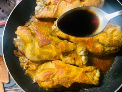 Kalakutų pečių „Kari“ Žingsnis 7