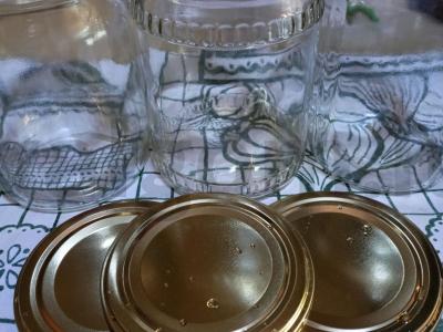 Pasterizuoti agurkai žiemai Žingsnis 2