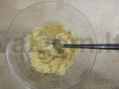 Saldus užtepas Žingsnis 1