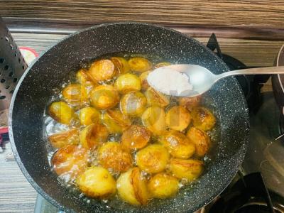 Jaunas bulvės korėjietiškai Žingsnis 3