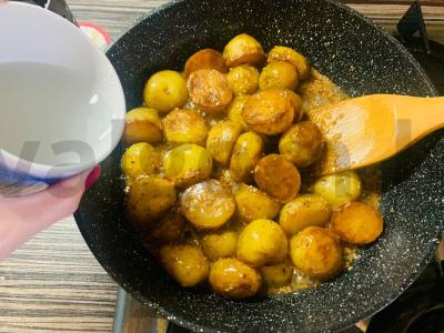 Jaunas bulvės korėjietiškai Žingsnis 10