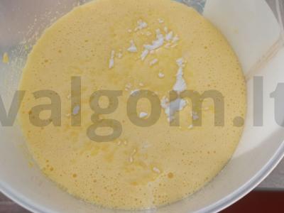 Blynai su išrūgomis Žingsnis 2