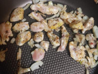 Sūrio ryžių košė su vištiena Žingsnis 2