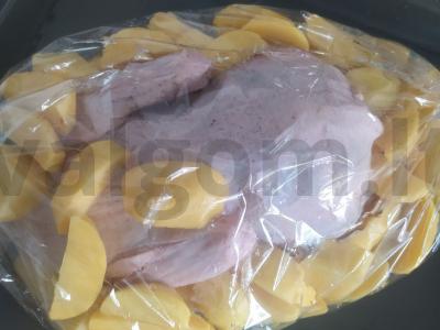 Antis su bulvėmis ir obuoliais Žingsnis 4