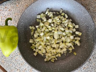 Daržovių asorti su vištienos širdelėmis Žingsnis 3