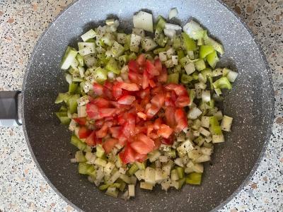 Daržovių asorti su vištienos širdelėmis Žingsnis 5