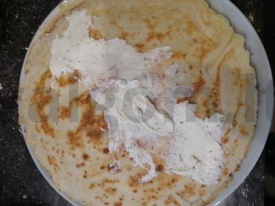 Įdaras blynams iš lašišos ir avokado Žingsnis 1