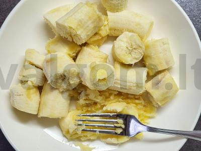 Bananų duona Žingsnis 3