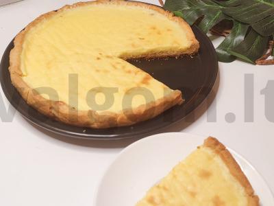 Citrinų tartas pagrindine nuotrauka