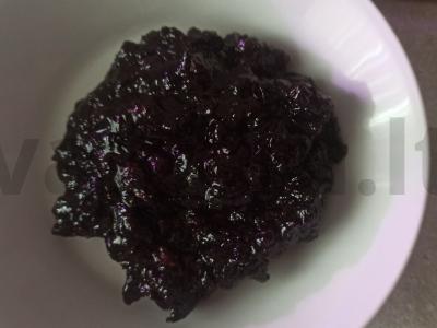 Mėlynių konfitas pagrindine nuotrauka