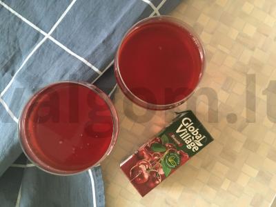 Grietinėlės ir vyšnių želė Žingsnis 4