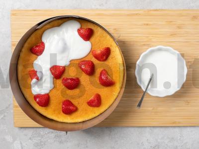 Jogurtinis tortas be kepimo Žingsnis 2