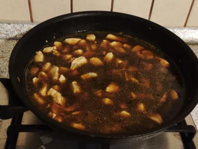 Mėsos pietūs su makaronais Žingsnis 6