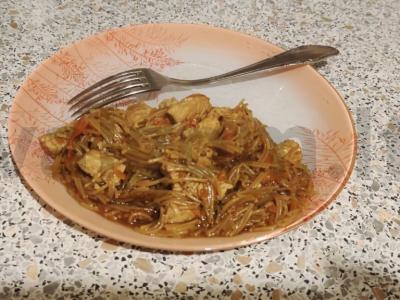 Mėsos pietūs su makaronais pagrindine nuotrauka