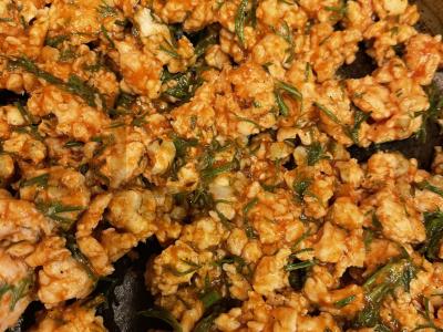 Lasagna su vištiena ir sūriu Žingsnis 1