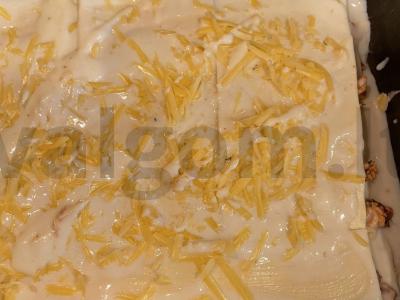 Lasagna su vištiena ir sūriu Žingsnis 5