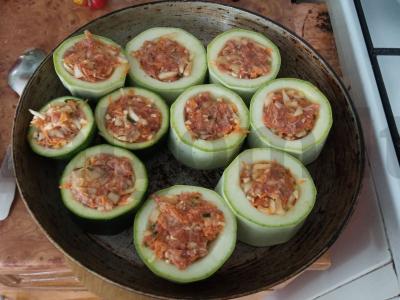 Cukinijų žiedai Žingsnis 3