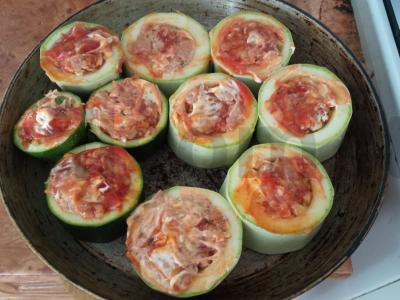 Cukinijų žiedai Žingsnis 4