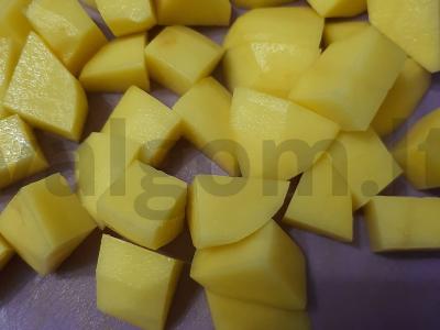 Špinatų sriuba su kiauliena ir daržovėmis Žingsnis 1