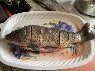 Keptas karpis Žingsnis 3