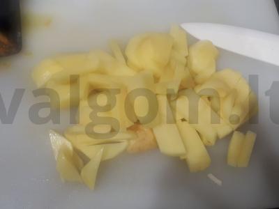 Daržovių sriuba su meatballs Žingsnis 5