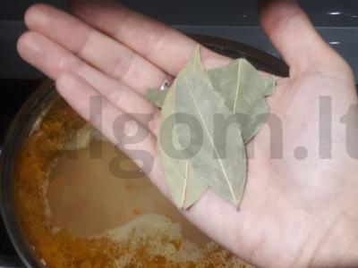 Daržovių sriuba su meatballs Žingsnis 13