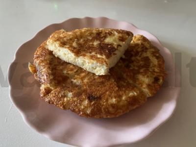 Greitas sūrio pyragas keptuvėje su sūriu „LiebenDorf“ pagrindine nuotrauka