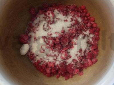 Aviečių ir raudonųjų serbentų kompotas Žingsnis 1