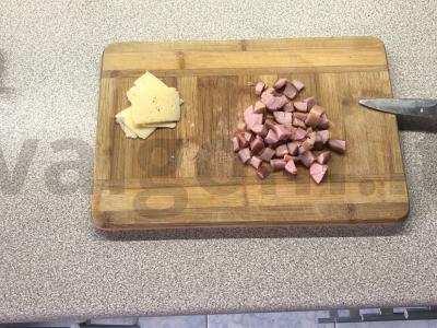 Įdaryta skrudinta duona Žingsnis 1