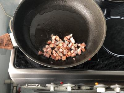 Įdaryta skrudinta duona Žingsnis 2