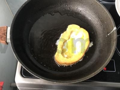 Įdaryta skrudinta duona Žingsnis 4