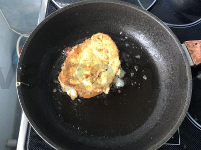 Įdaryta skrudinta duona Žingsnis 6