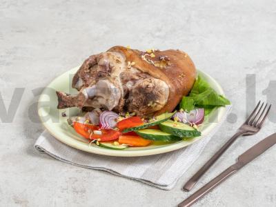 Kepta kiaulienos kulšis folijoje pagrindine nuotrauka