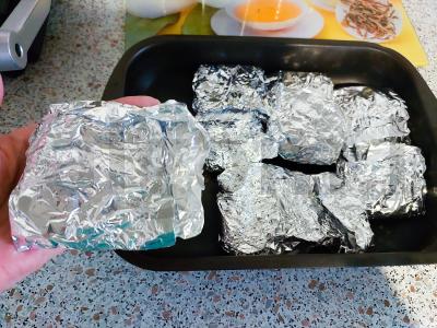 Pangasius, keptas su citrina Žingsnis 4