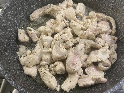 Funchosa su mėsa Žingsnis 1