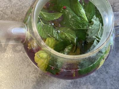 Žolelių arbata su avietėmis Žingsnis 3