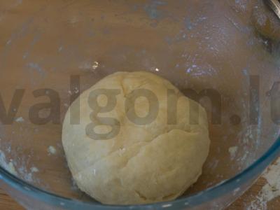 Rulėtas su aguonomis Žingsnis 4