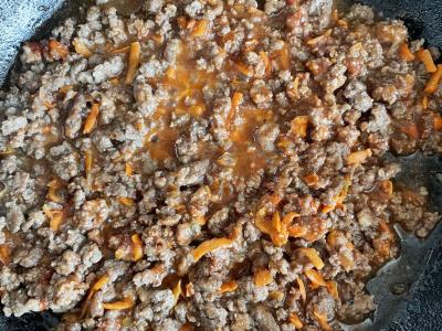 Makaronai pagal jūreivių receptą su prieskoniais ir žolelėmis Žingsnis 3