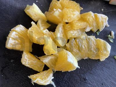 Salotos su apelsinu ir vištiena Žingsnis 2