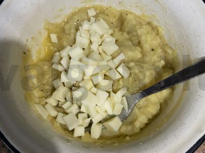 Bulvių blynai su mocarelos sūriu Žingsnis 3