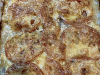 Mėsa prancūziškai su gaudos sūriu pagrindine nuotrauka