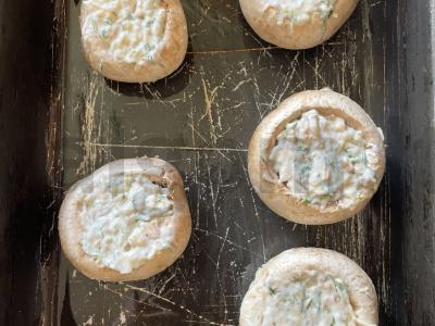 Pildyti grybai orkaitėje Žingsnis 4