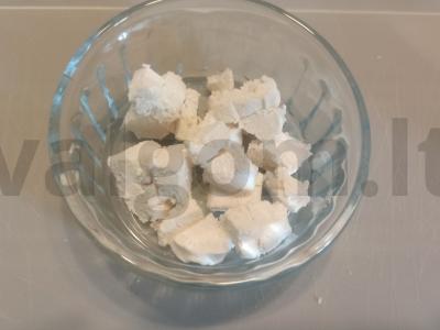 Desertas su varškės grūdais Žingsnis 1