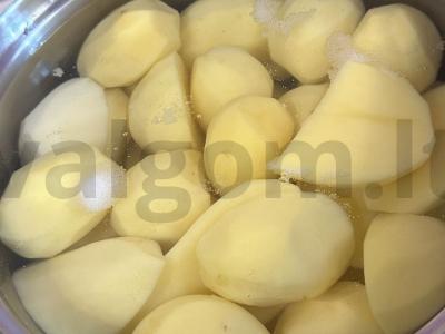 Bulvių košė su krapais vaikams Žingsnis 1