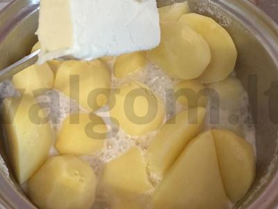 Bulvių košė su krapais vaikams Žingsnis 3