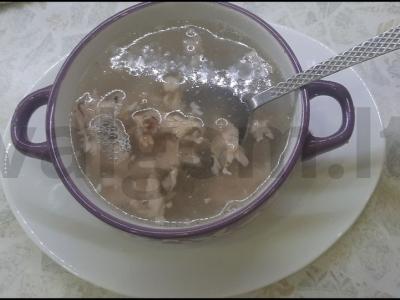 Kiaulienos kaulų sultinys Žingsnis 3