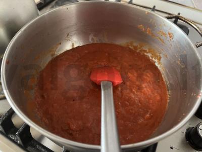 Žiemos „Lečo pomidorų sultyse“ paruošimas Žingsnis 8