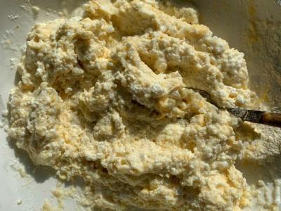 Varškės vafliai su grietinėle Žingsnis 1