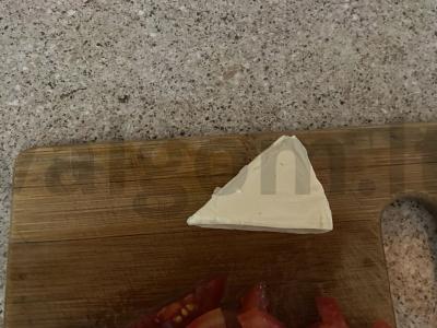 Makaronai su pomidorais ir sūriu Žingsnis 6