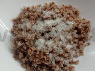 Grikių košė su pienu ir sviestu pusryčiams Žingsnis 3